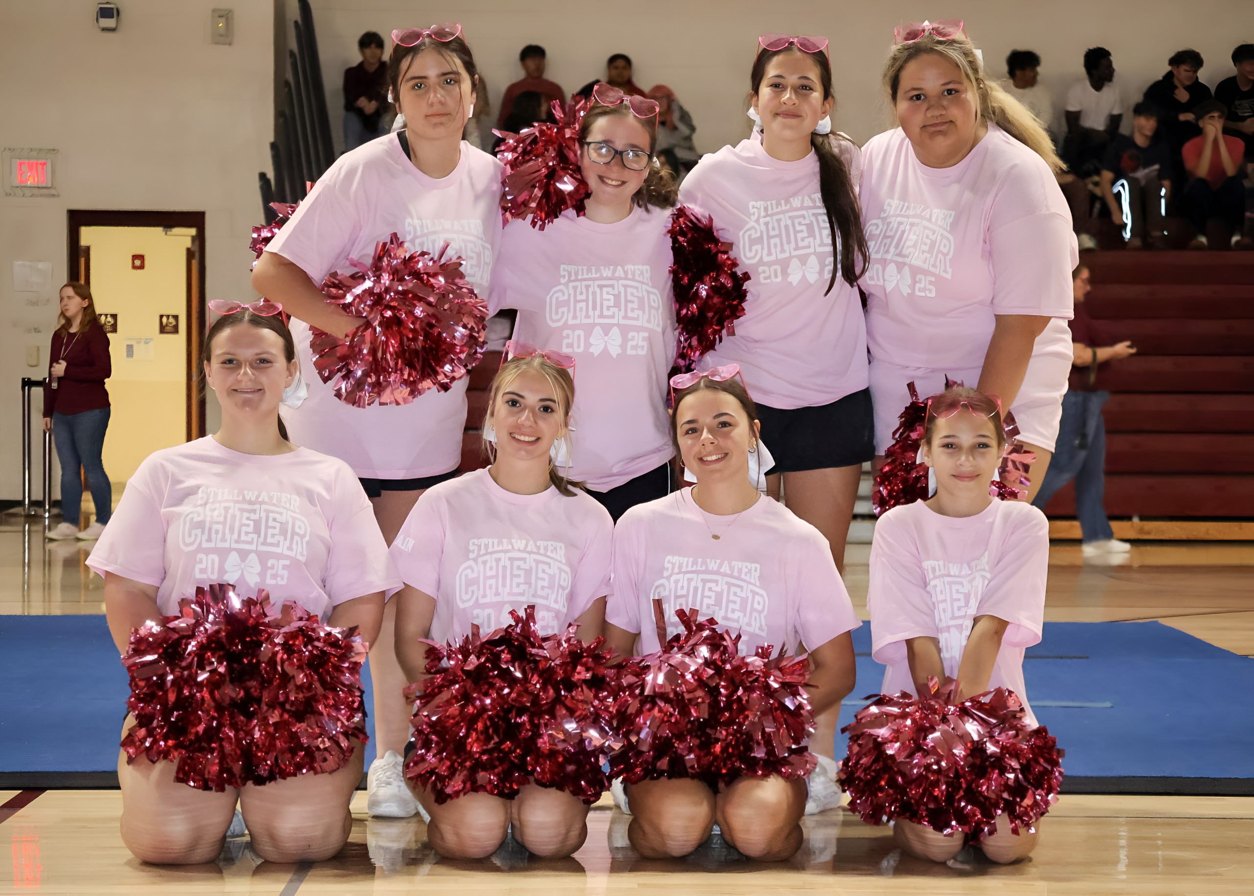 girls varsity volleyball team sectional champions