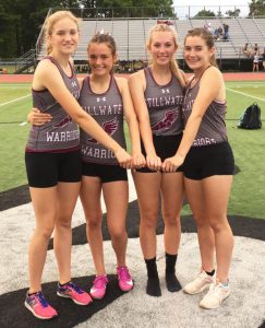 The Stillwater 4x4 Track & Field team poses for a picture