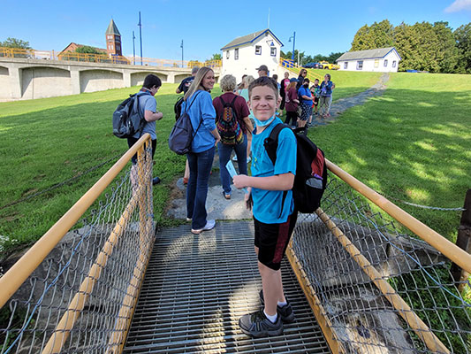 summer learners at Peebles Island State Park