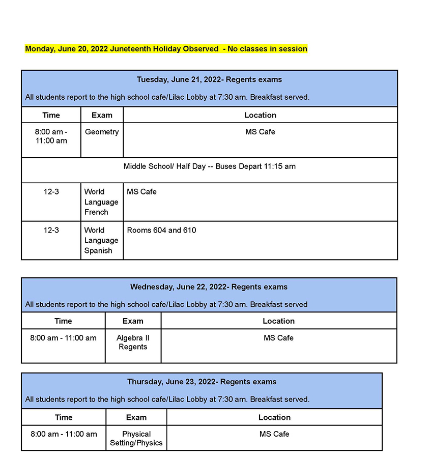 exam schedule page 3