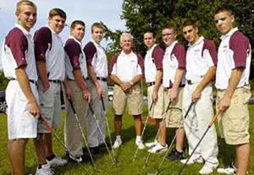 The 2007-2009 Varsity Golf team