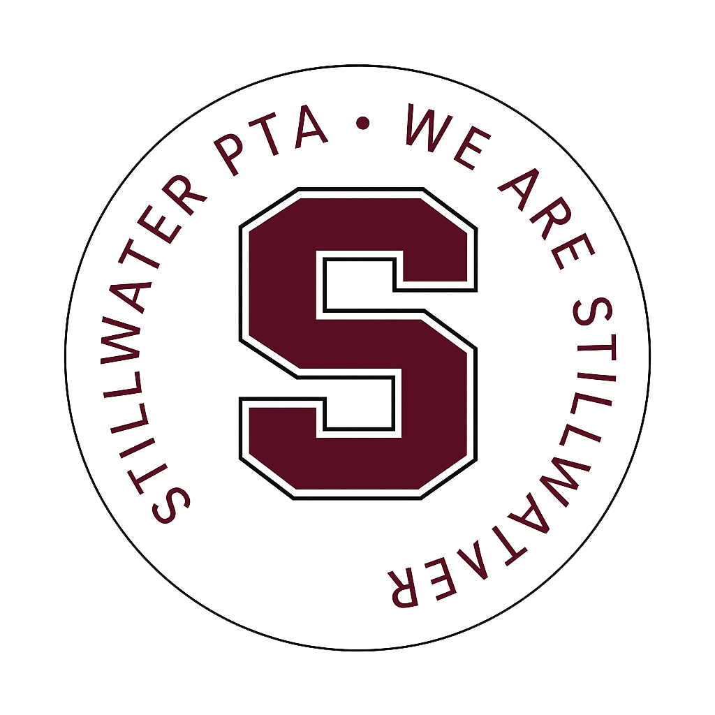 Stillwater PTA Logo "We are Stillwater"