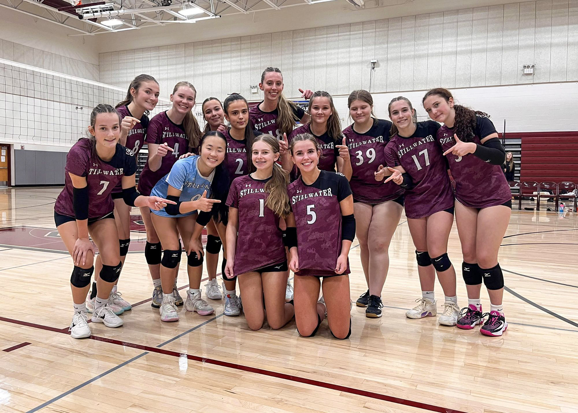 Girls varsity volleyball wins fourth consecutive Wasaren League Championship