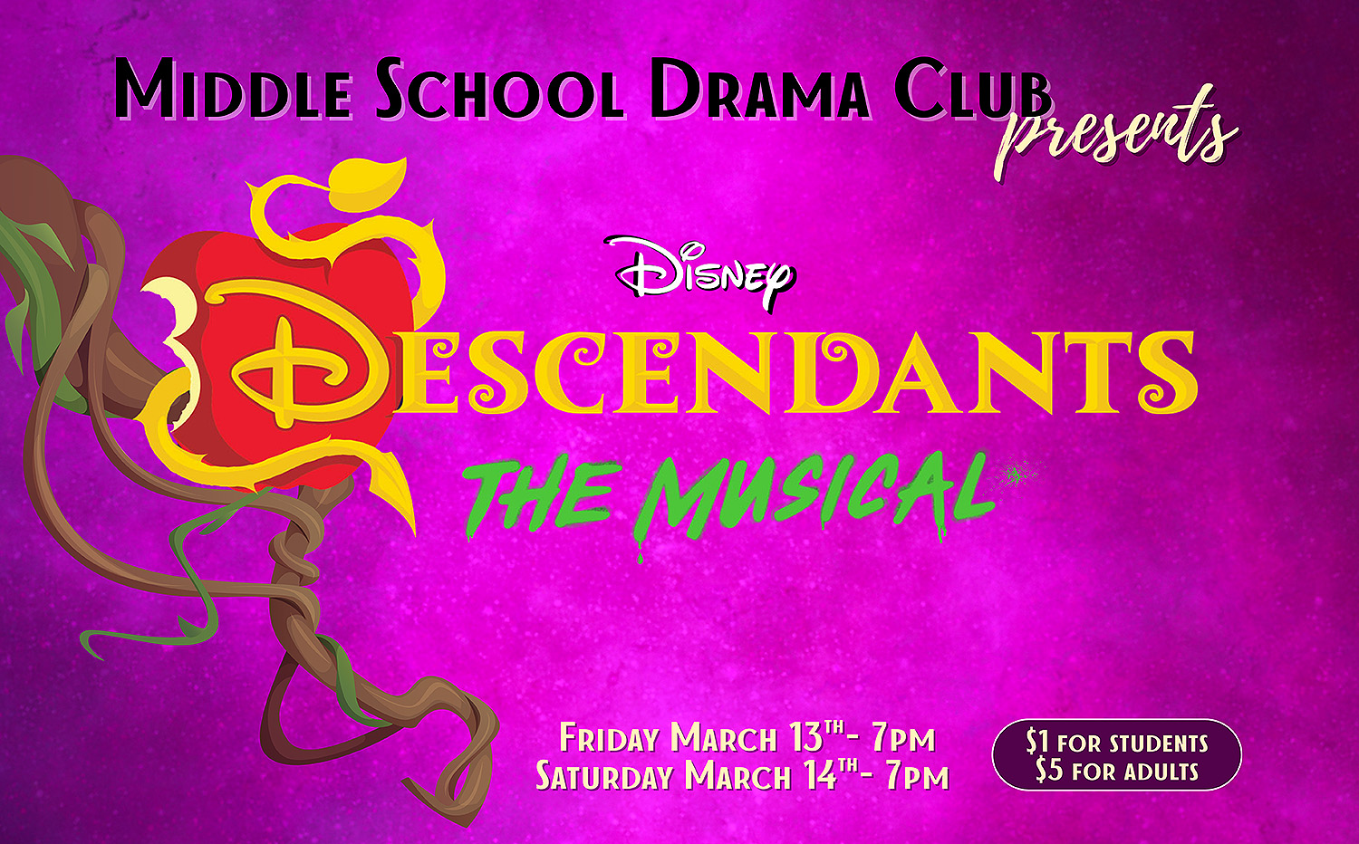 Stillwater Middle School Drama Club presents “Descendants”