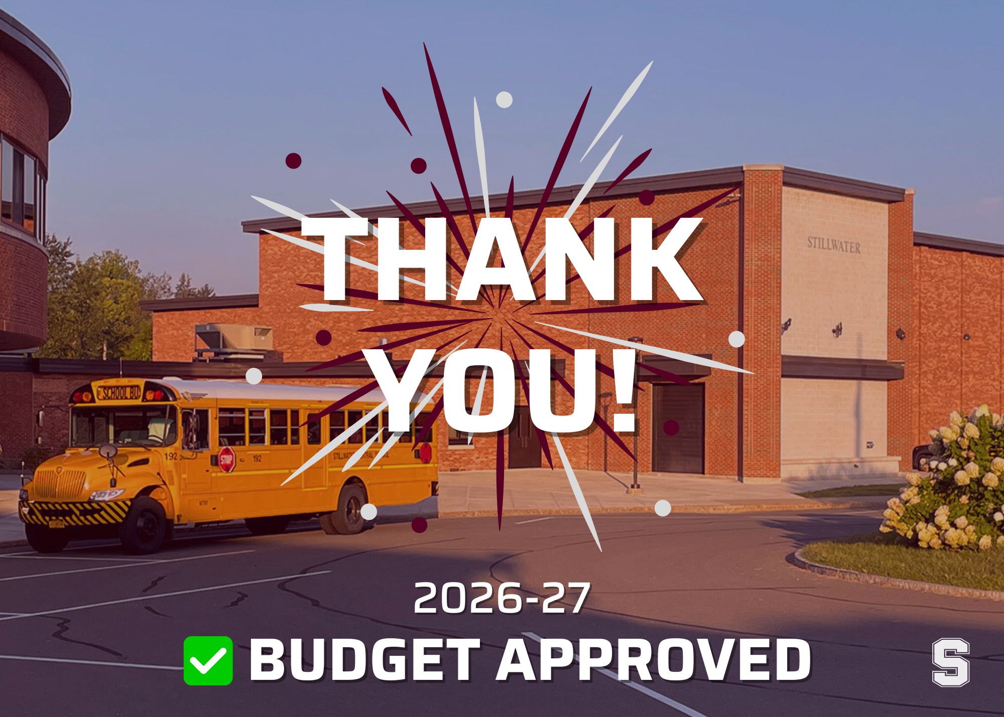 Stillwater residents approve 2026-27 budget, elect three to the Board of Education